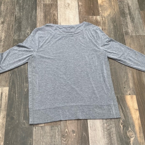 Life is good Spread good Vibes split sides long sleeve shirt Women size Small - Picture 9 of 9